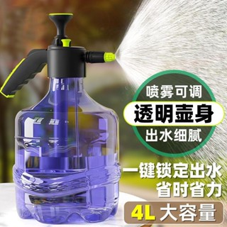 🔥臺灣爆火🔥4L大容量澆花水壺高壓家用噴霧園藝噴壺手動氣壓澆水噴霧器消毒 氣壓式噴水壺 F06T
