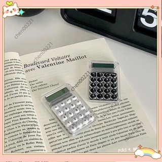 ⚡臺灣出貨⚡迷你小算盤靜音便攜辦公高顏值可愛學生小型計算機考試辦公室W516