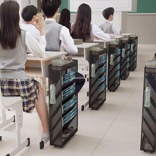 【限時熱銷】課桌側邊置物架收納神器辦公教師書桌收納架學生書本置物架多功能