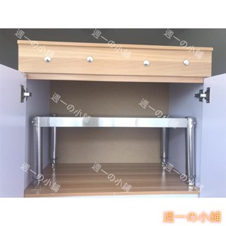 虧本清倉☈廚房置物架 單層置物架☈ 不銹鋼架 廚房置物架 一層微波爐分層櫥櫃 隔層烤箱架 收納隔斷定製
