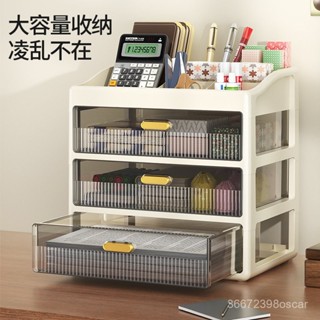 【臺灣發貨】抽屜式桌麵收納盒辦公室書桌上工位整理文資料整理收納盒 檔案櫃 桌上檔案櫃 桌上收納 公文櫃 資料收納 抽屜櫃