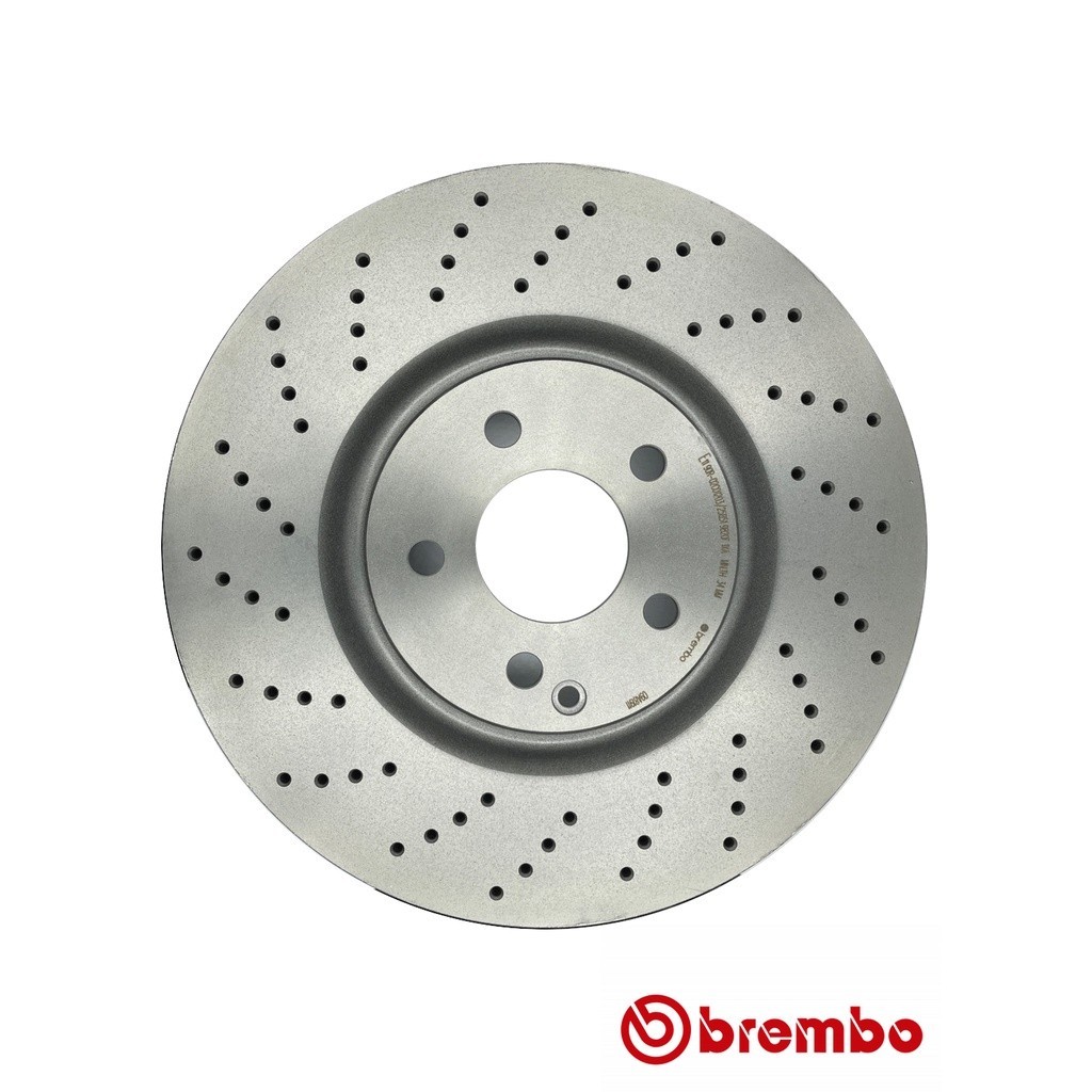 [BW汽材] BENZ W221 Brembo  原廠煞車碟盤 前盤 一組2片