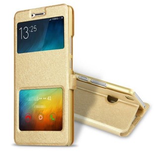 【免翻蓋接聽】雙開窗 小米MIX 2S 支架 磁扣 保護套 皮套 手機殼 保護殼 手機套 高畫質 防摔殼 小米MIX2S