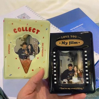優價好品5.24🛒3寸卡冊一宮格相紙拍立得ins風便攜新年禮物照片定製a4大容量明星