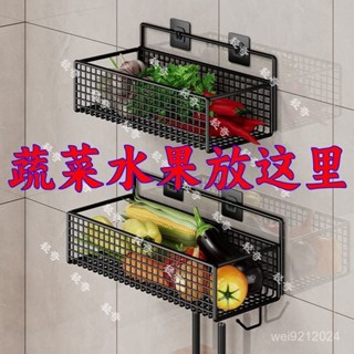 小鬍子精品衛生間置物架加寬免打孔浴室壁掛墻上厠所廚房收納架