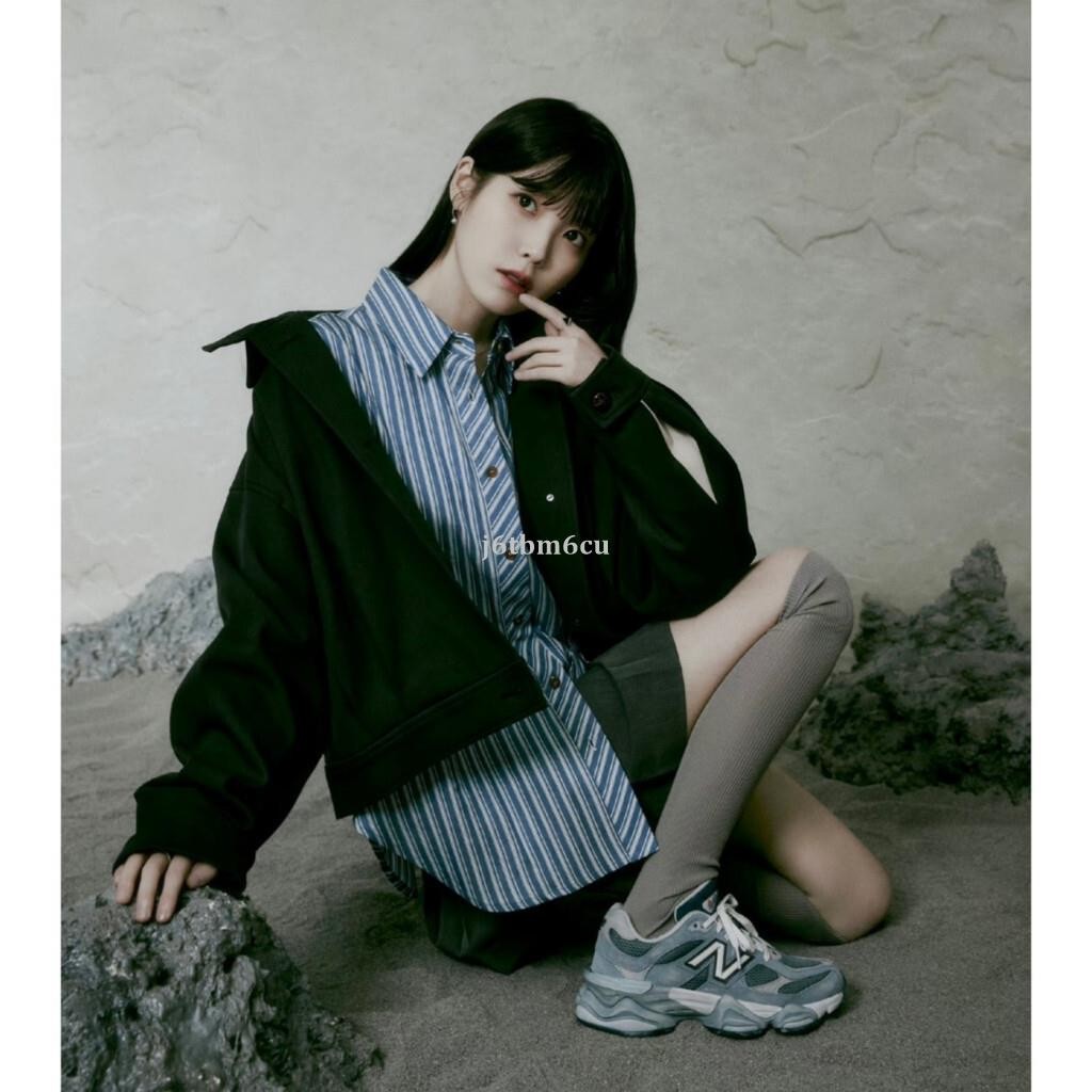 日本代購New Balance 9060 灰藍 米白 IU同款 情侶鞋 跑步鞋 U9060MD1 U9060DUA