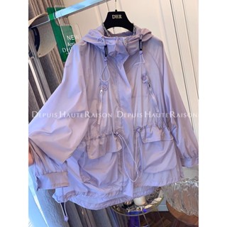 【新品特賣】Yoo Closet|高階感超好看休閒連帽防曬衣 夏季2025新款透氣寬鬆皮膚衣襯衫外套女 小個子上衣 防曬