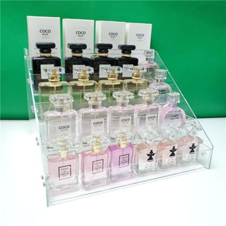 【桃園出貨】香水展示架亞克力塑膠指甲油架口紅眼影收納盒化妝品陳列架