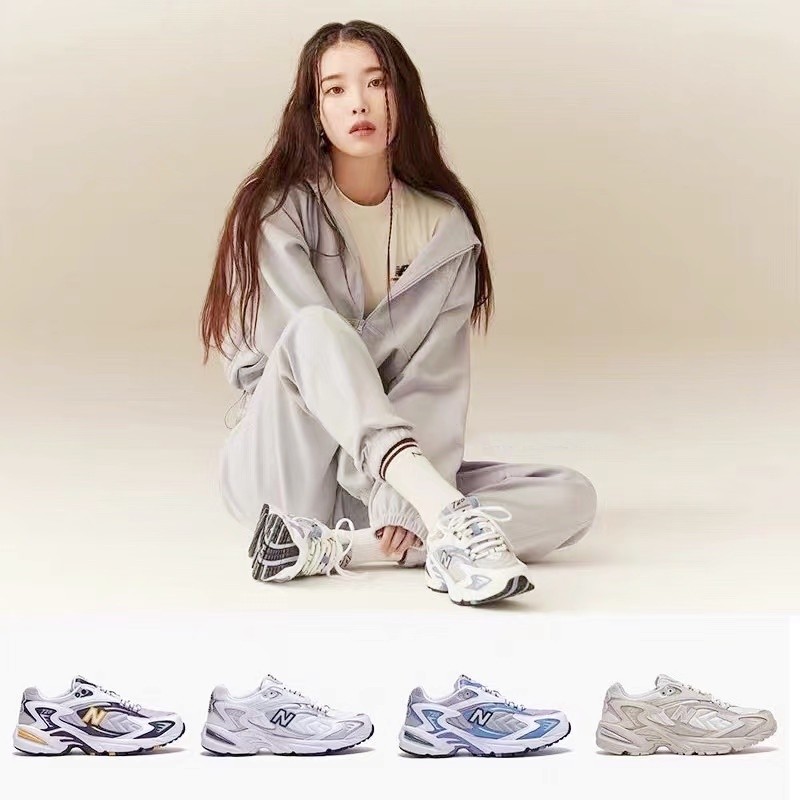 特價 NEW BALANCE 725 NB725 銀白 女鞋 男鞋 慢跑鞋 情侶款 韓系 百搭 ML725B 李知恩同款