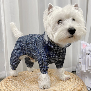 狗狗雨衣小狗防水衣服寵物小型犬狗四腳防水全包泰迪柯基中型犬