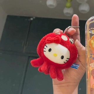 Kitty掛件✨ 可愛百搭章魚八爪hellokitty掛件hellokitty鑰匙扣書包掛飾玩偶