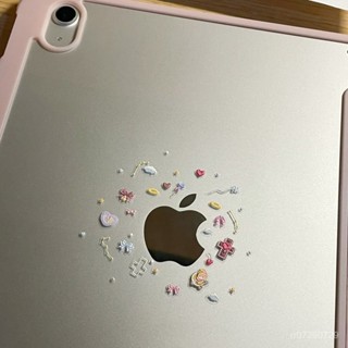 🎉臺灣熱賣🎉韓國ins天使美甲貼紙可愛小熊diy浮鵰立體貼紙巴洛克小熊平闆裝飾 貼紙 VKEM