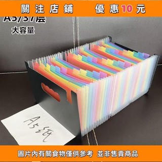 推薦 風琴包 A5多層檔案夾 票據收納包 單據賬單收納架 夾 風琴夾 票據收納夾 說明書收納 鈔票收#redwoo421