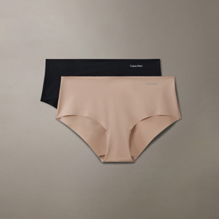 【Calvin Klein】 CK Subliminal 低腰內褲 2 件套組 綠色
