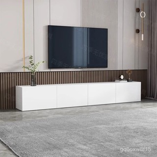【🔥熱銷爆品】電視櫃茶幾組閤家用小戶型奶油風客廳電視櫃落地收納櫃子長地櫃 XJOK