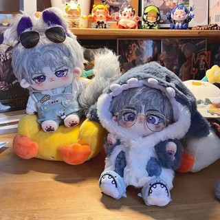 ⭐韓國正版代購⭐20cm娃衣可愛鯊魚定製外套超萌睡衣正版公仔棉花娃娃替換裝配件