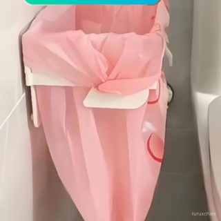 ⚡特惠批發⚡ 可折疊垃圾架壁掛式衛生間垃圾桶免打孔廚房多功能收納塑料袋支架 居家裝飾必備 H7KB