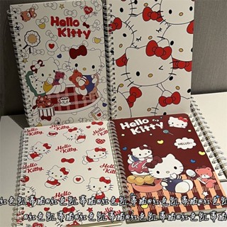 ✨大茉莉優選✨A5線圈本hellokitty筆記本學生專用超厚橫線做筆記作業本子線圈本