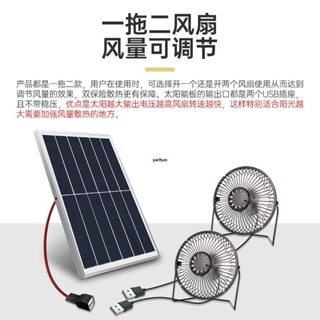 臺灣熱銷 太陽能風扇戶外USB汽車多肉通風植物寵物學生宿舍小電扇便攜迷你
