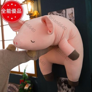 [全能優品]📣🤩可愛豬豬 毛絨玩具 抱枕公仔 床上女生睡覺抱枕 靠枕 大號娃娃玩偶 小豬 生日禮物