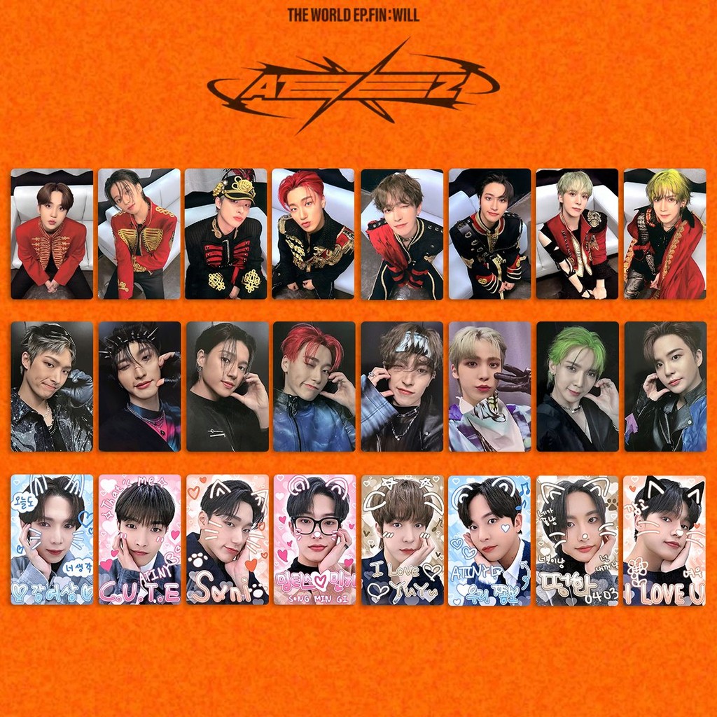 ATEEZ makestar ラキドロ ユニット トレカ コンプ