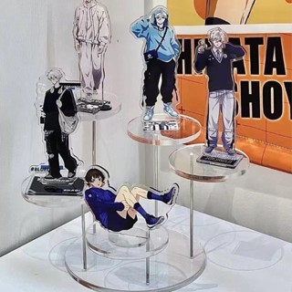 手辦亞克力展示架圓形階梯收納架動漫公仔立牌展架玩偶模型陳列架pdd