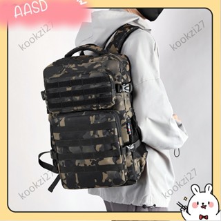 💝臺灣出貨💝新款戶外迷彩登山包多功能大容量後揹包休閒簡約旅行揹包A616