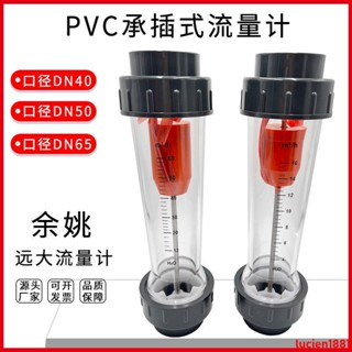 特惠*熱銷餘姚遠大PVC轉子流量計LZS-DN40 50 65浮子液體水直插式汙水處理