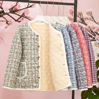 🌺臺灣限時低價🌺2025新款棉襖女冬季保暖棉衣加絨爆款減齡棉服媽媽中青年輕薄外套