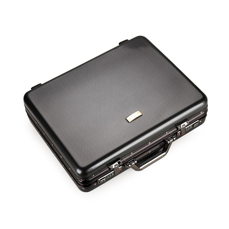 可開發票手提商務密碼箱新款現金儲物保險箱雙密碼鎖公文箱複古品牌正品男