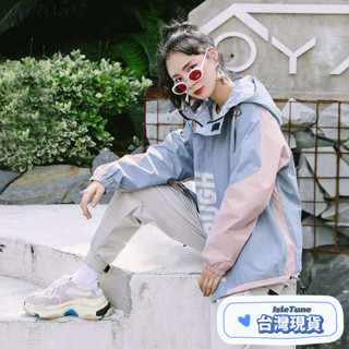 🎶小鈴音Isletune🔔推薦🔔外套小外套薄外套防曬外套外套 女外套女ins新款風衣寬鬆韓版BF連帽休閒百搭學生棒