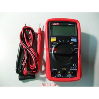 【君媛小鋪】優利德 UT-33A+ 袖珍型萬用電表 三用電表 萬用電表(含稅)