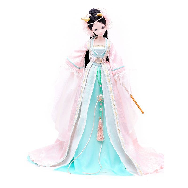 葉羅麗娃娃 玩具 古裝芭芘可兒娃娃嫦娥奔月龍女仙子小布葉羅麗朵精靈女孩生日禮物