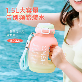 【新品推薦】草莓生活Tritan大容量水杯男女高顏值耐高溫大肚杯夏季吸管運動杯