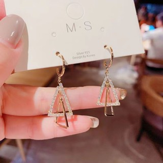 免運💍 韓國東大門長款耳環氣質時尚百搭2025新款潮耳飾女耳墜女韓國正品設計感輕奢 銀針 耳墜 耳夾 耳環 耳飾 耳針