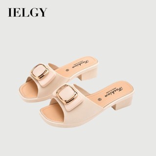 IELGY 女新款時尚夏季拖鞋韓版耐磨厚底軟底