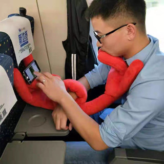 手掌抱枕辦公室午睡枕車座椅枕脖子u型枕護頸頭枕百變螺旋旅行枕 U型枕 午休枕 午覺趴枕 旅行枕