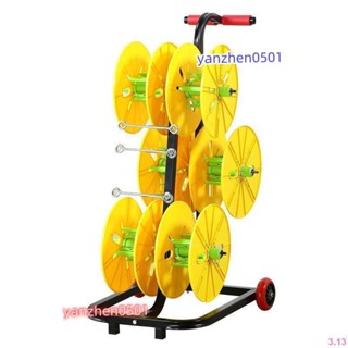 【不移位】電線放線器BV線放線架電工放線盤放線神器新款自動拉線