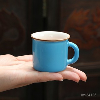 🧡特價甩賣 臺灣發貨迷你茶杯寶寶家用藥杯幼兒園小號陶瓷杯咖啡刻字馬克牛奶杯 大水杯 泡麵杯 陶瓷杯 原木蓋/陶瓷蓋
