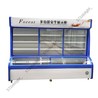 【企業店鋪】三溫點菜櫃麻辣燙展示櫃冰櫃冷藏飯店冷凍雙溫串串燒烤保險水果櫃250320