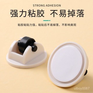 ⚡臺灣24h⚡粘貼式小輪子收納箱垃圾桶底部通用滑輪滾輪置物架移動腳輪單嚮輪 5CI4