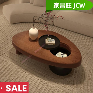 【家昌旺】【可開發票】古風實木茶桌茶几客廳家用異形新款簡約小戶型設計師創意民宿原木 實木茶幾 茶几 茶幾桌 客廳桌 茶几
