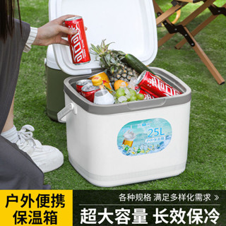 臺灣出貨🏠 加厚保溫箱商用擺攤車載戶外保鮮釣魚保冷手提野營冷藏箱家用冰桶