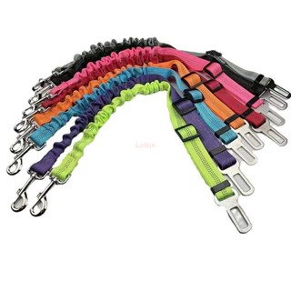 熱賣🎇寵物用品 車用安全帶 狗狗貓咪牽引帶 伸縮緩衝彈力 反光安全繩 牽引繩
