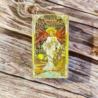 臺灣熱賣🔥偉特塔羅牌卡英文塔羅牌 Golden Art Nouveau Tarot黃金新藝術 塔羅牌桌遊卡牌神諭