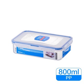 【聖寶】樂扣樂扣 Lock&Lock 耐熱微波PP保鮮盒-長方形(HPL816) 800ml/205x134x52mm