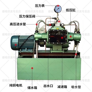 【熱銷機器】都格電動試壓泵閥門試壓機 打壓機 四缸高壓電控水管測壓管道試驗機 RYI6