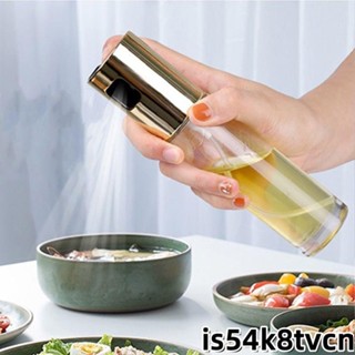 【桃園發貨免運】歐式簡約 質感玻璃噴油瓶 廚房噴霧油瓶 噴壺 玻璃油壺 廚房用具 ABS噴油瓶燒烤 噴油瓶
