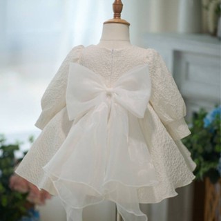 tee 女童禮服 洋裝 兒童小洋裝 寶寶洋裝 寶寶公主裙 周歲生日晚禮服 禮服 高階 洋氣 小花童女寶寶一歲