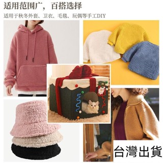 🔥臺灣出貨🔥 加厚羔羊絨布料毛絨保暖外套服裝內襯抱枕玩具沙罩diy手工材質